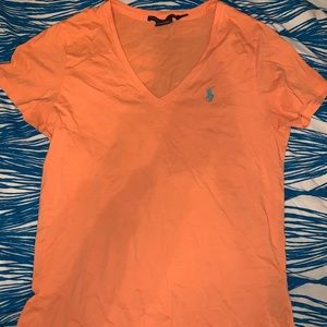 Orange Ralph Lauren women’s shirt